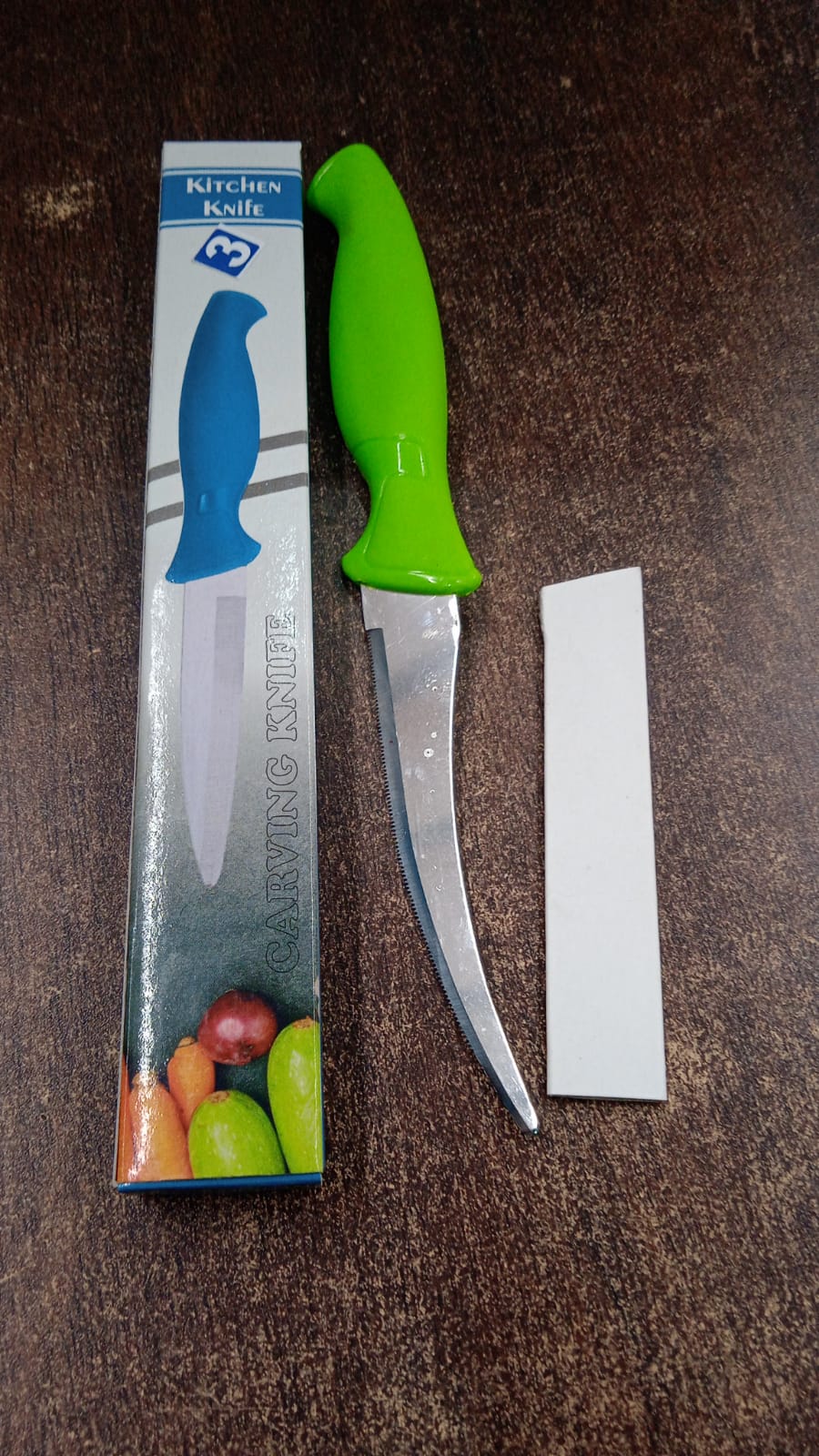 Premium Quality Multipurpose Kitchen Knife with Soft Ergonomic Handle (1 Pc) Premium Quality Multipurpose Kitchen Knife with Soft Ergonomic Handle (1 Pc)